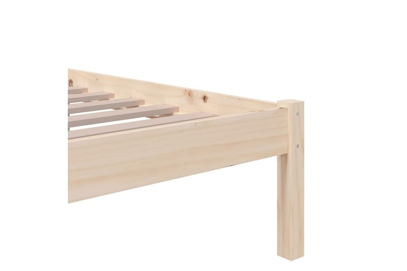 Sengeramme heltre 75x190 cm 2FT6 Small Single - Brun - Møbler - Senger - Sengeramme & sengestamme