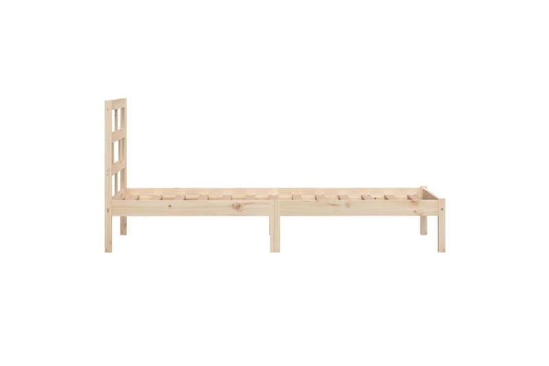 Sengeramme heltre 90x190 cm 3FT Single - Brun - Sengeramme & sengestamme