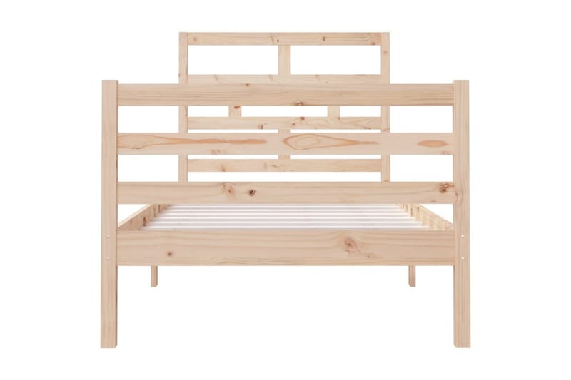 Sengeramme heltre 90x190 cm 3FT Single - Brun - Møbler - Senger - Sengeramme & sengestamme
