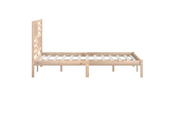 Sengeramme heltre furu 140x190 cm - Brun - Møbler - Senger - Sengeramme & sengestamme