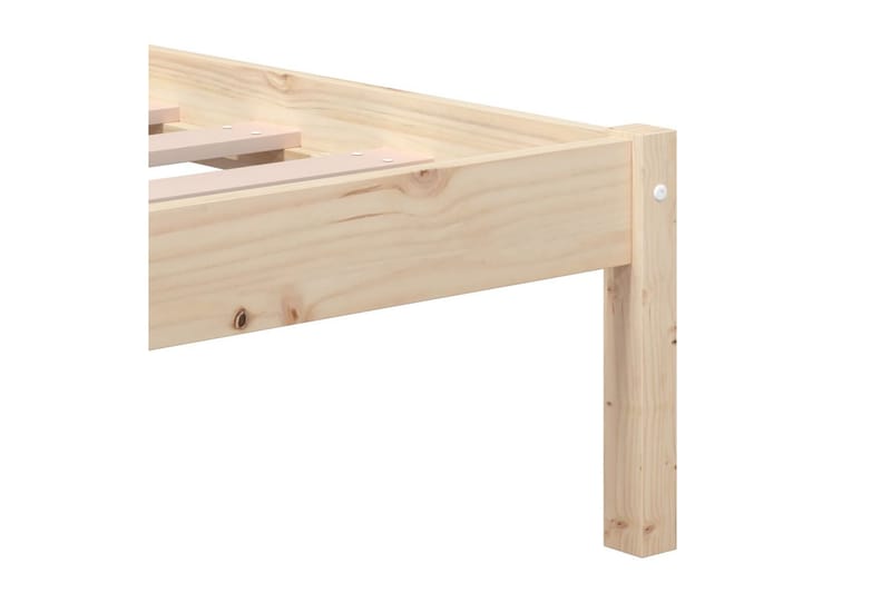 Sengeramme heltre furu 140x200 cm - Brun - Møbler - Senger - Sengeramme & sengestamme