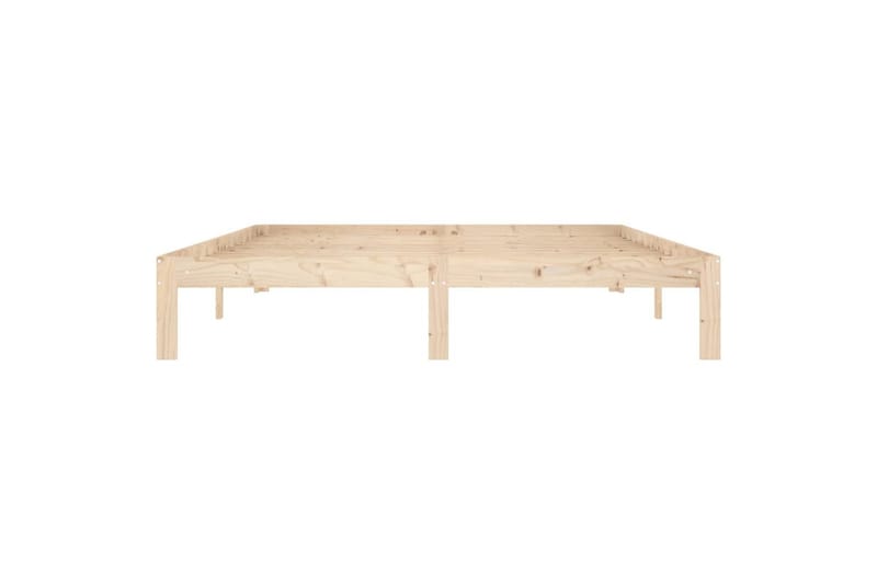 Sengeramme heltre furu 160x200 cm - Brun - Møbler - Senger - Sengeramme & sengestamme