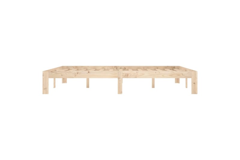 Sengeramme heltre furu 160x200 cm - Brun - Møbler - Senger - Sengeramme & sengestamme