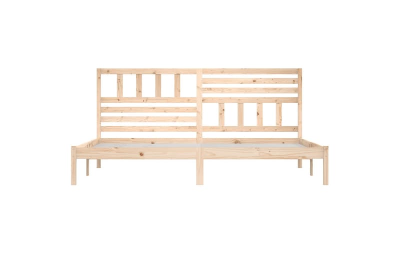 Sengeramme heltre furu 180x200 cm 6FT Super King - Brun - Møbler - Senger - Sengeramme & sengestamme