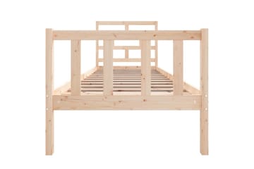 Sengeramme heltre furu 75x190 cm 2FT6 Small Single - Brun - Møbler - Senger - Sengeramme & sengestamme