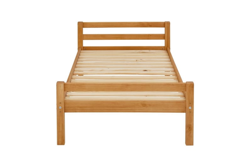 Sengeramme og sengekonstruksjon Loft24 Seng Alpi 90x200 cm Natur - Møbler - Senger - Sengeramme & sengestamme