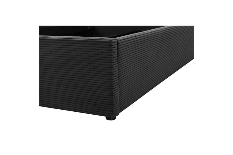 Sengeramme og sengestamme Loft24 Hamar sengeramme Antrasitt 140x200 - Møbler - Senger - Sengeramme & sengestamme