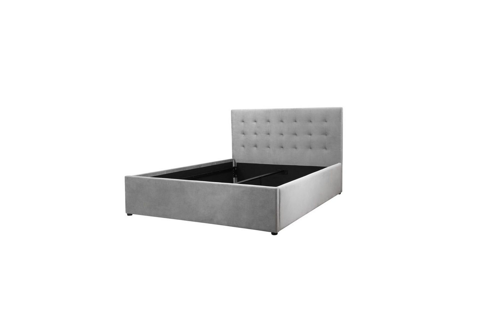 Sengeramme og sengestamme Loft24 Hamar sengeramme Grå 140x200 -