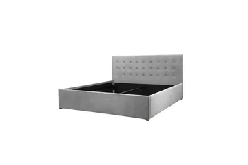 Sengeramme og sengestamme Loft24 Hamar sengeramme Grå 200x180