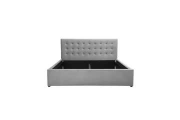 Sengeramme og sengestamme Loft24 Hamar sengeramme Grå 200x180 - Møbler - Senger - Sengeramme & sengestamme
