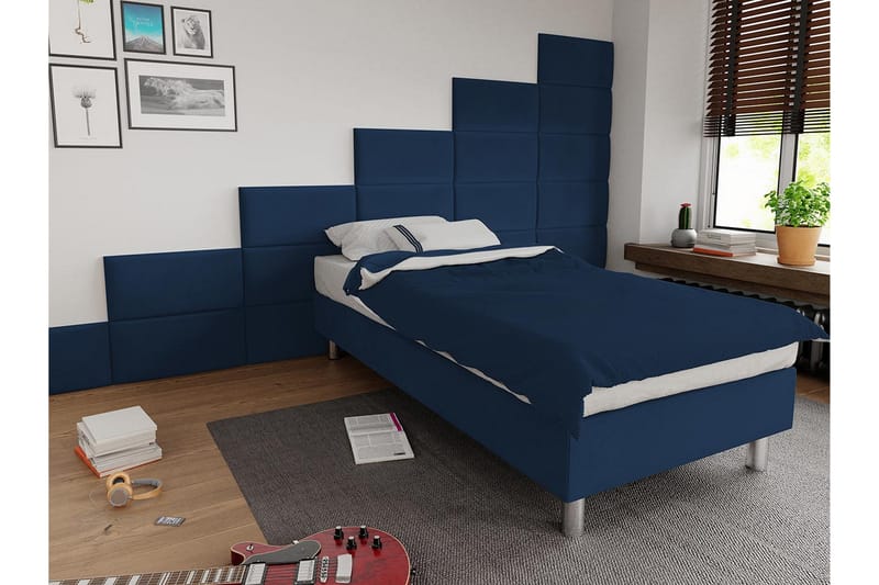Adeliza Sengeramme 120x200 cm - Blå - Sengeramme & sengestamme