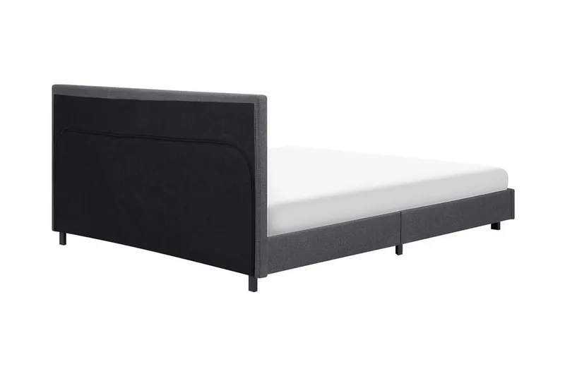 Albi Dobbeltseng 160x200 cm - Grå - Møbler - Senger - Sengeramme & sengestamme