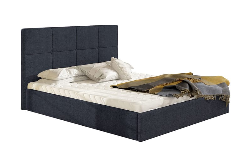 Allatessa Sengeramme 180x200 cm, Grå