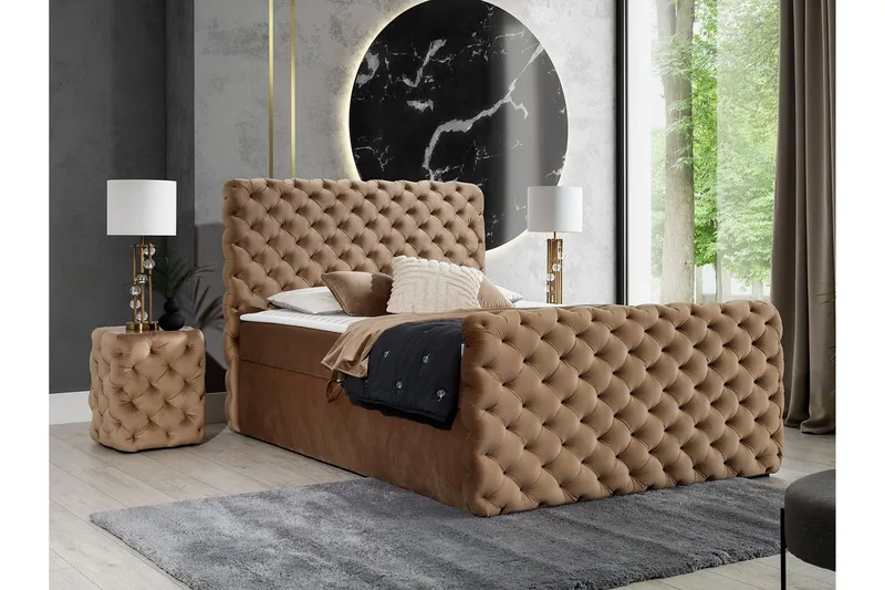 Almancil Sengeramme 140x200 cm - Møbler - Senger - Sengeramme & sengestamme