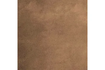 Almancil Sengeramme med Oppbevaring 120x200 cm i Fløyel med Fasthetsgrad Medium - Brun - Møbler - Senger - Sengeramme & sengestamme