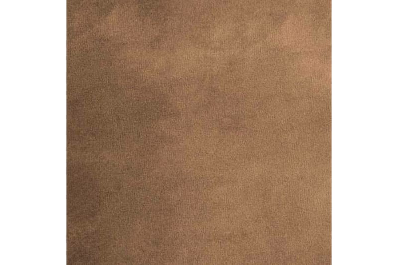 Almancil Sengeramme med Oppbevaring 120x200 cm i Fløyel med Fasthetsgrad Medium - Brun - Møbler - Senger - Sengeramme & sengestamme