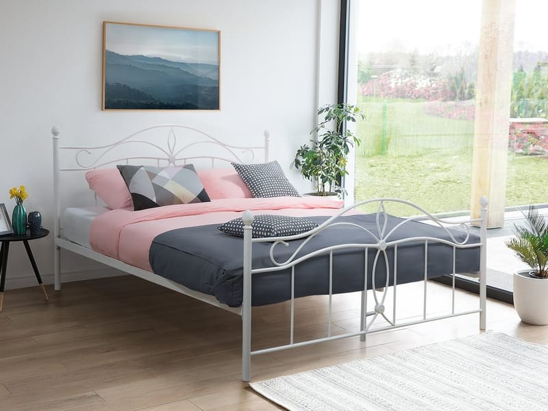 Antlia Dobbeltseng 180 | 200 cm - Hvit - Møbler - Senger - Sengeramme & sengestamme