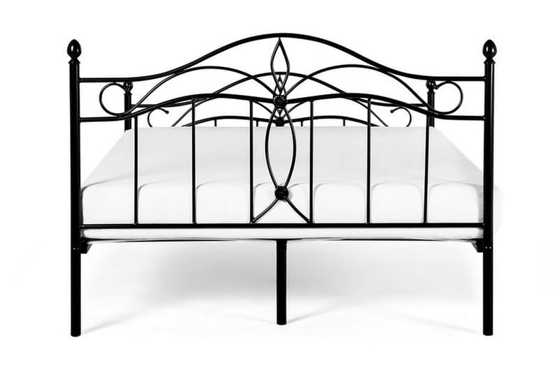 Antlia Dobbeltseng 180 | 200 cm - Svart - Møbler - Senger - Sengeramme & sengestamme
