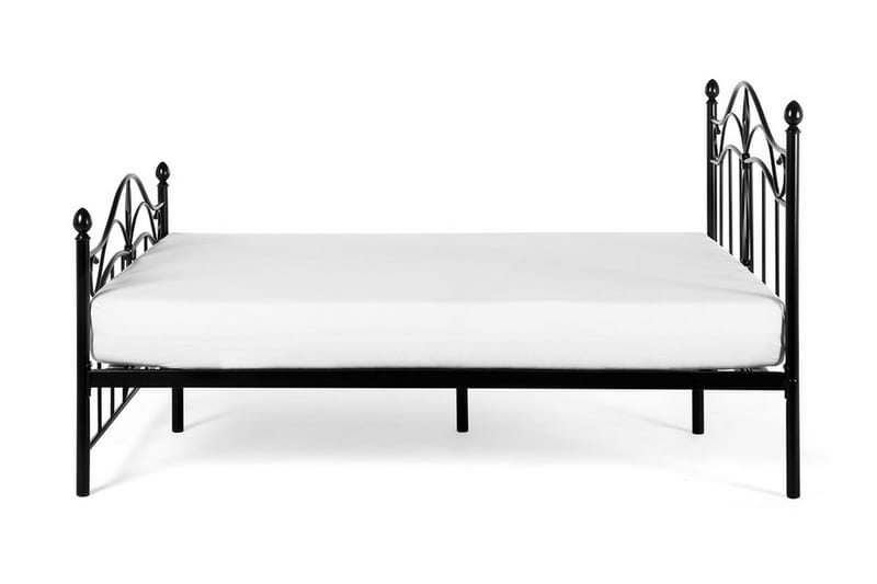 Antlia Dobbeltseng 180 | 200 cm - Svart - Møbler - Senger - Sengeramme & sengestamme