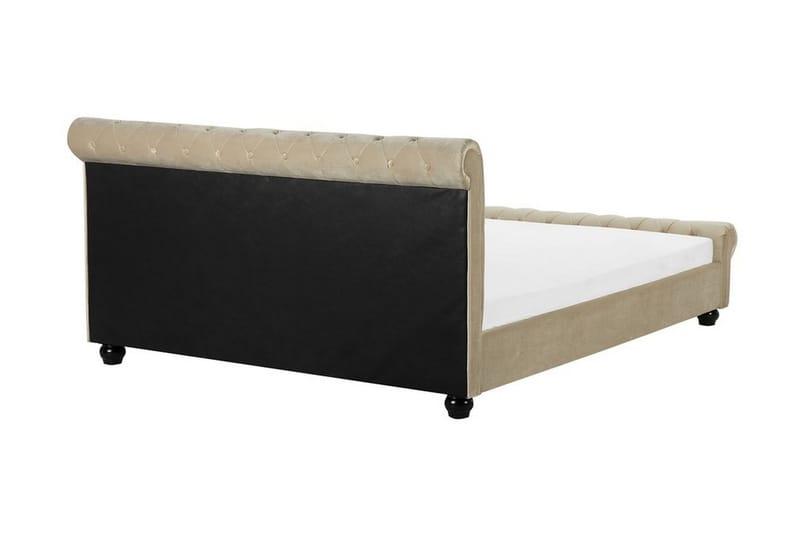 Avallon Dobbeltseng 180 | 200 cm - Beige - Sengeramme & sengestamme