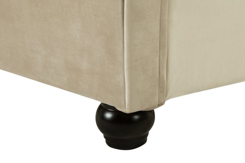 Avallon Dobbeltseng 180 | 200 cm - Beige - Sengeramme & sengestamme