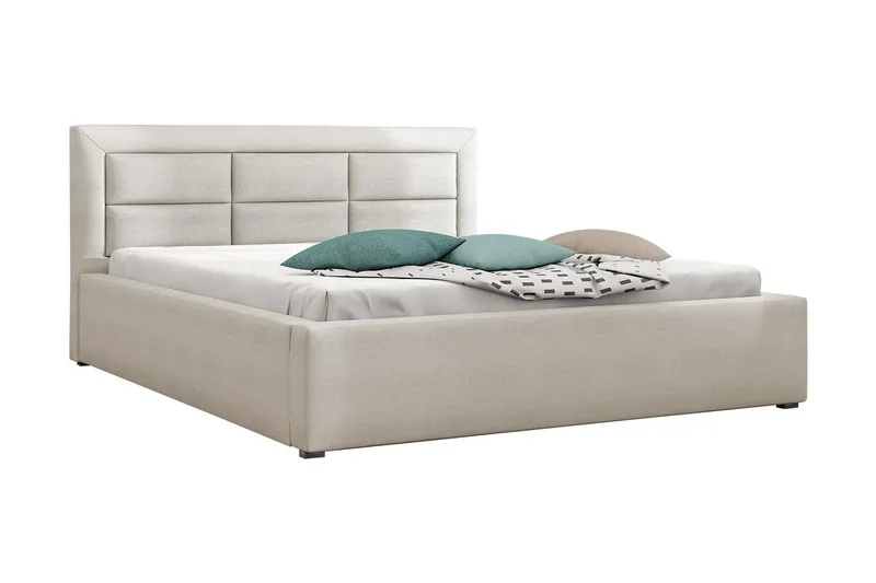 Axlunda Seng 200x200 cm, Hvit