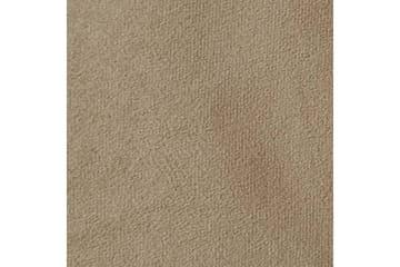Axlunda Seng 200x200 cm Metallramme - Beige - Møbler - Senger - Sengeramme & sengestamme