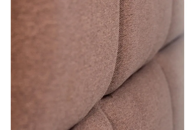 Axlunda Seng 200x200 cm Metallramme - Beige - Møbler - Senger - Sengeramme & sengestamme