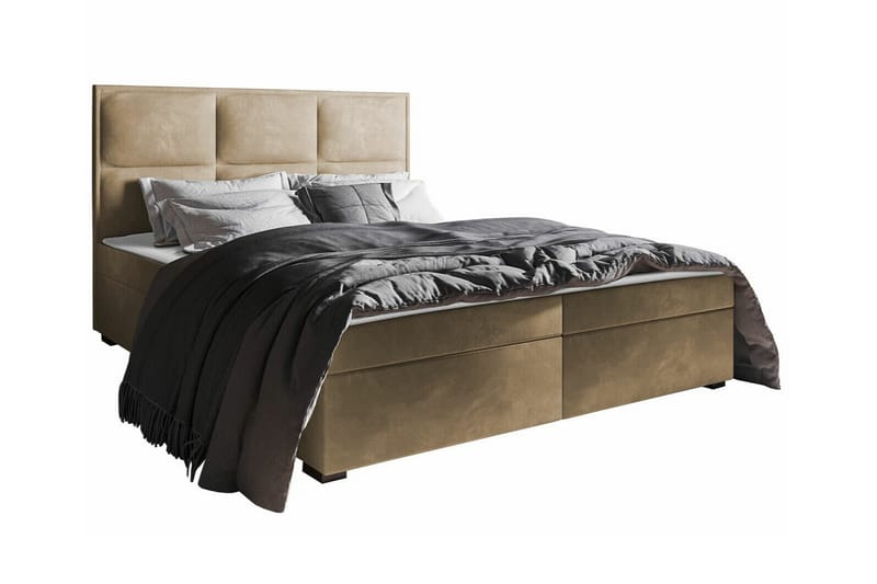 Bandon Sengeramme 160x200 cm - Beige - Møbler - Senger - Sengeramme & sengestamme
