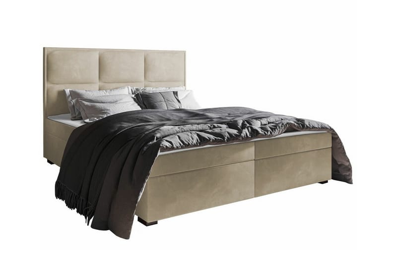 Bandon Sengeramme 160x200 cm - Beige - Møbler - Senger - Sengeramme & sengestamme