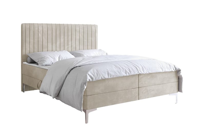 Bandon Sengeramme 160x200 cm - Beige - Møbler - Senger - Sengeramme & sengestamme