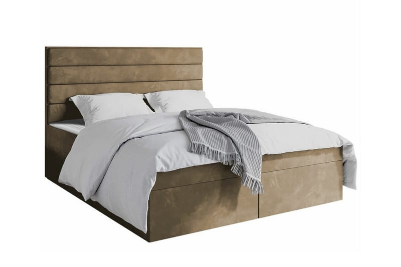 Bandon Sengeramme 160x200 cm - Brun/Beige - Møbler - Senger - Sengeramme & sengestamme