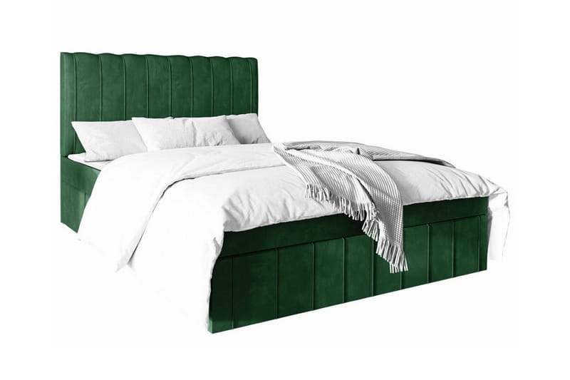 Bandon Sengeramme 160x200 cm - Grøn - Møbler - Senger - Sengeramme & sengestamme