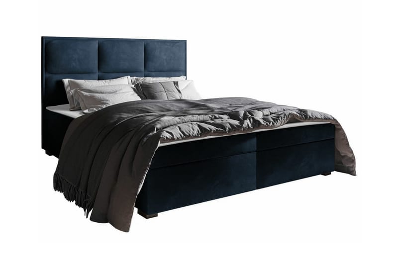 Bandon Sengeramme 160x200 cm - Mørkeblå - Møbler - Senger - Sengeramme & sengestamme