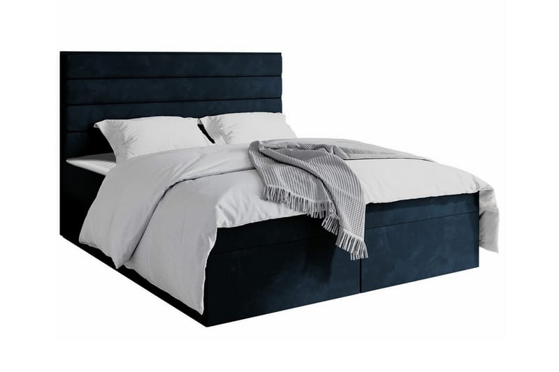 Bandon Sengeramme 160x200 cm - Mørkeblå - Møbler - Senger - Sengeramme & sengestamme