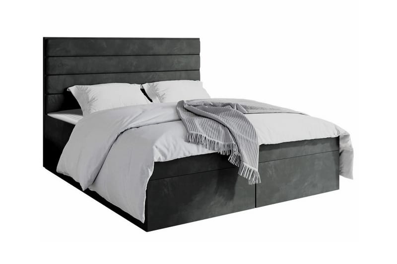 Bandon Sengeramme 160x200 cm - Mørkegrå - Møbler - Senger - Sengeramme & sengestamme