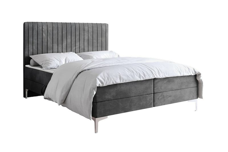 Bandon Sengeramme 160x200 cm - Mørkegrå - Møbler - Senger - Sengeramme & sengestamme