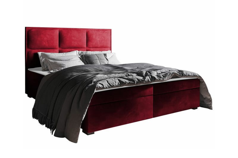 Bandon Sengeramme 160x200 cm - Rød - Møbler - Senger - Sengeramme & sengestamme