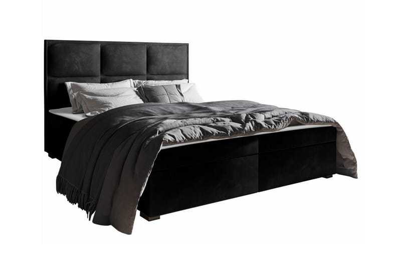 Bandon Sengeramme 160x200 cm - Svart - Møbler - Senger - Sengeramme & sengestamme