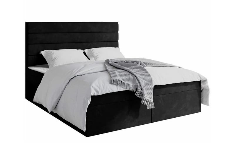 Bandon Sengeramme 160x200 cm - Svart - Møbler - Senger - Sengeramme & sengestamme
