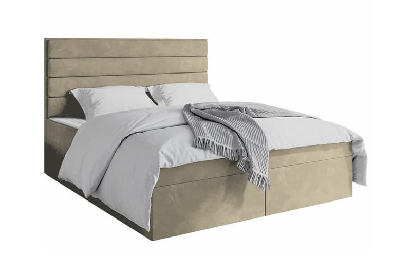 Bandon Sengeramme 180x200 cm - Beige Krem - Møbler - Senger - Sengeramme & sengestamme