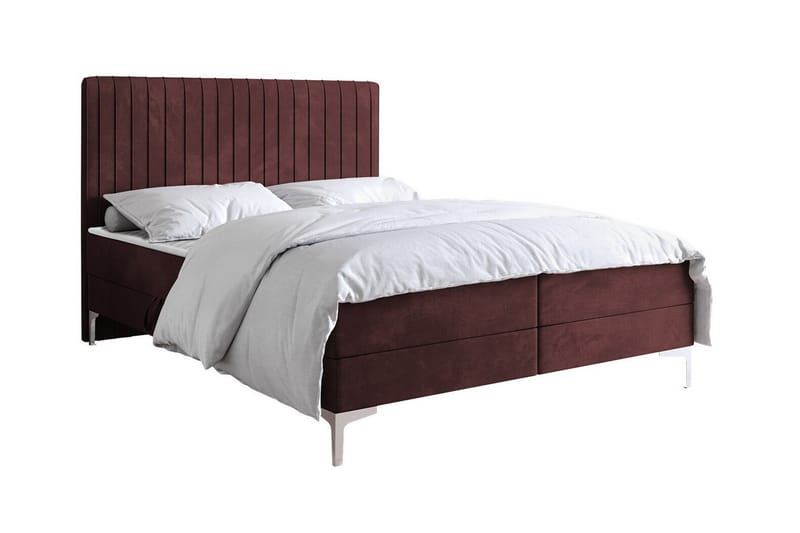 Bandon Sengeramme 180x200 cm - Brun/Rød - Møbler - Senger - Sengeramme & sengestamme