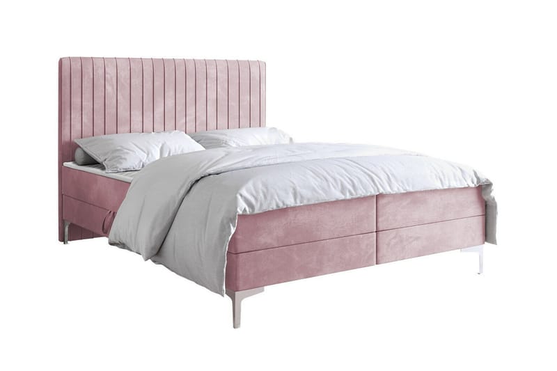 Bandon Sengeramme 180x200 cm - Lyserosa - Møbler - Senger - Sengeramme & sengestamme
