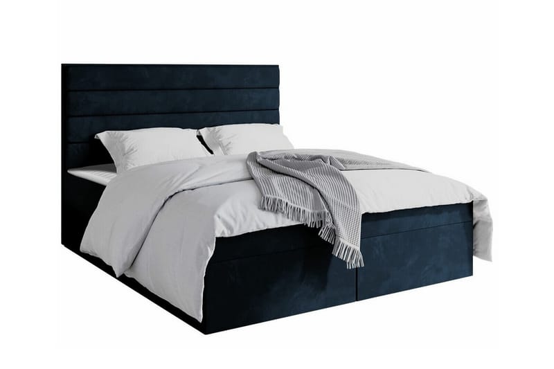 Bandon Sengeramme 180x200 cm - Mørkeblå - Møbler - Senger - Sengeramme & sengestamme