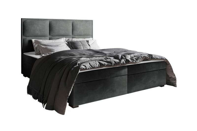 Bandon Sengeramme 180x200 cm - Mørkegrå - Møbler - Senger - Sengeramme & sengestamme
