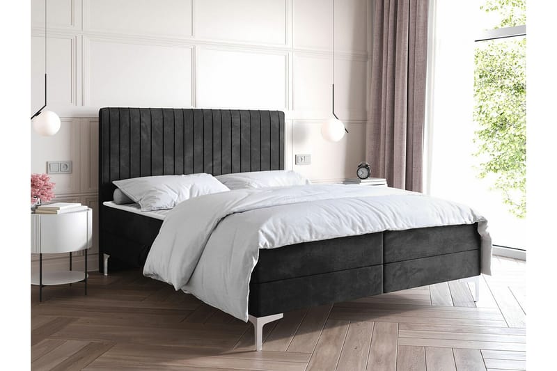 Bandon Sengeramme 180x200 cm - Mørkegrå - Møbler - Senger - Sengeramme & sengestamme