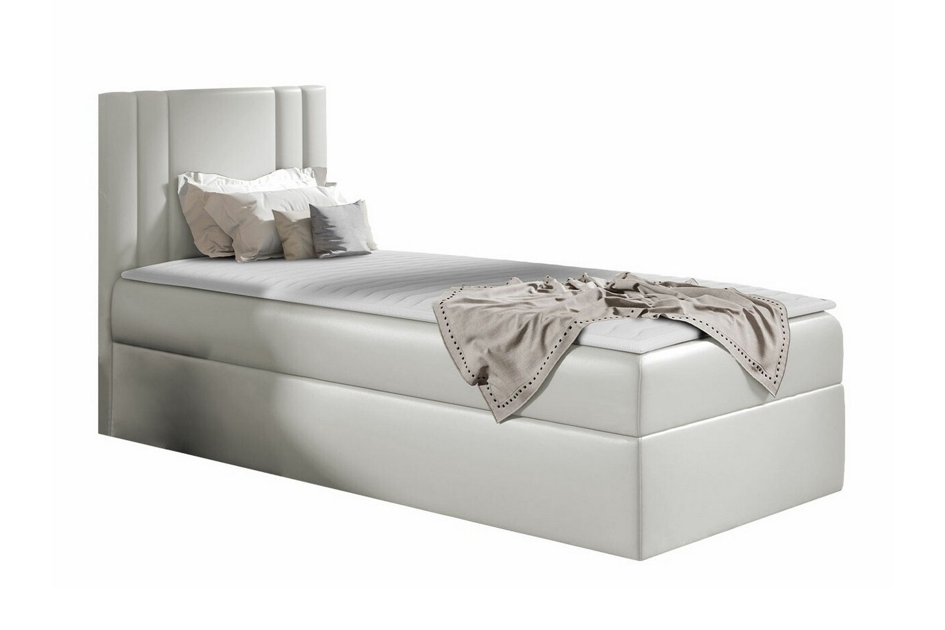 Betvallen Sengeramme 80x200 cm - Hvit - Møbler - Senger - Sengeramme & sengestamme