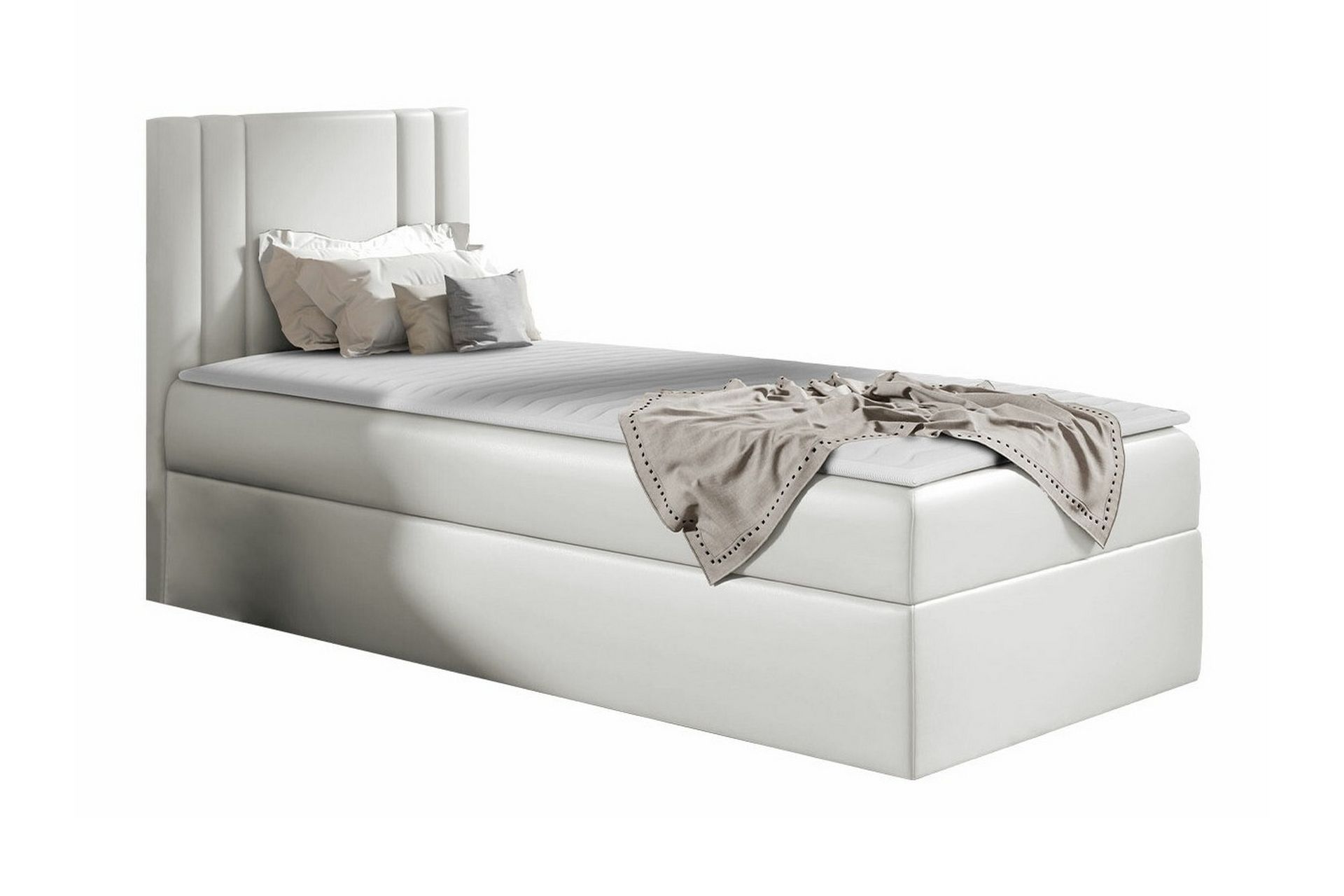Betvallen Sengeramme 80x200 cm - Lysegrå - Møbler - Senger - Sengeramme & sengestamme