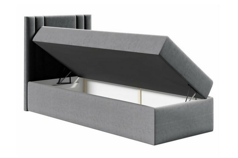 Betvallen Sengeramme 80x200 cm - Lysegrå/Mørkegrå - Møbler - Senger - Sengeramme & sengestamme