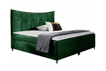 Boisdale Sängram 140x200 cm Dark green - Møbler - Senger - Sengeramme & sengestamme